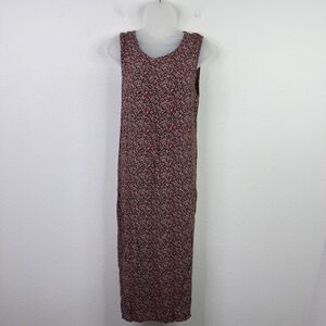 Vintage Darian Dress Womens 8 Floral Sleeveless Whimsigoth Cottagecore Boho 90s